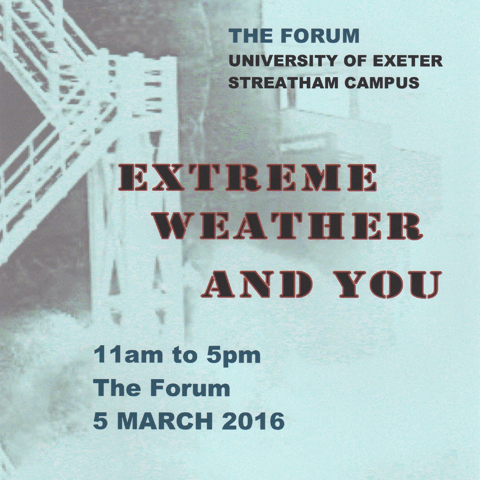 Weather, Art and Music Festival 2016: Extreme Weather and You