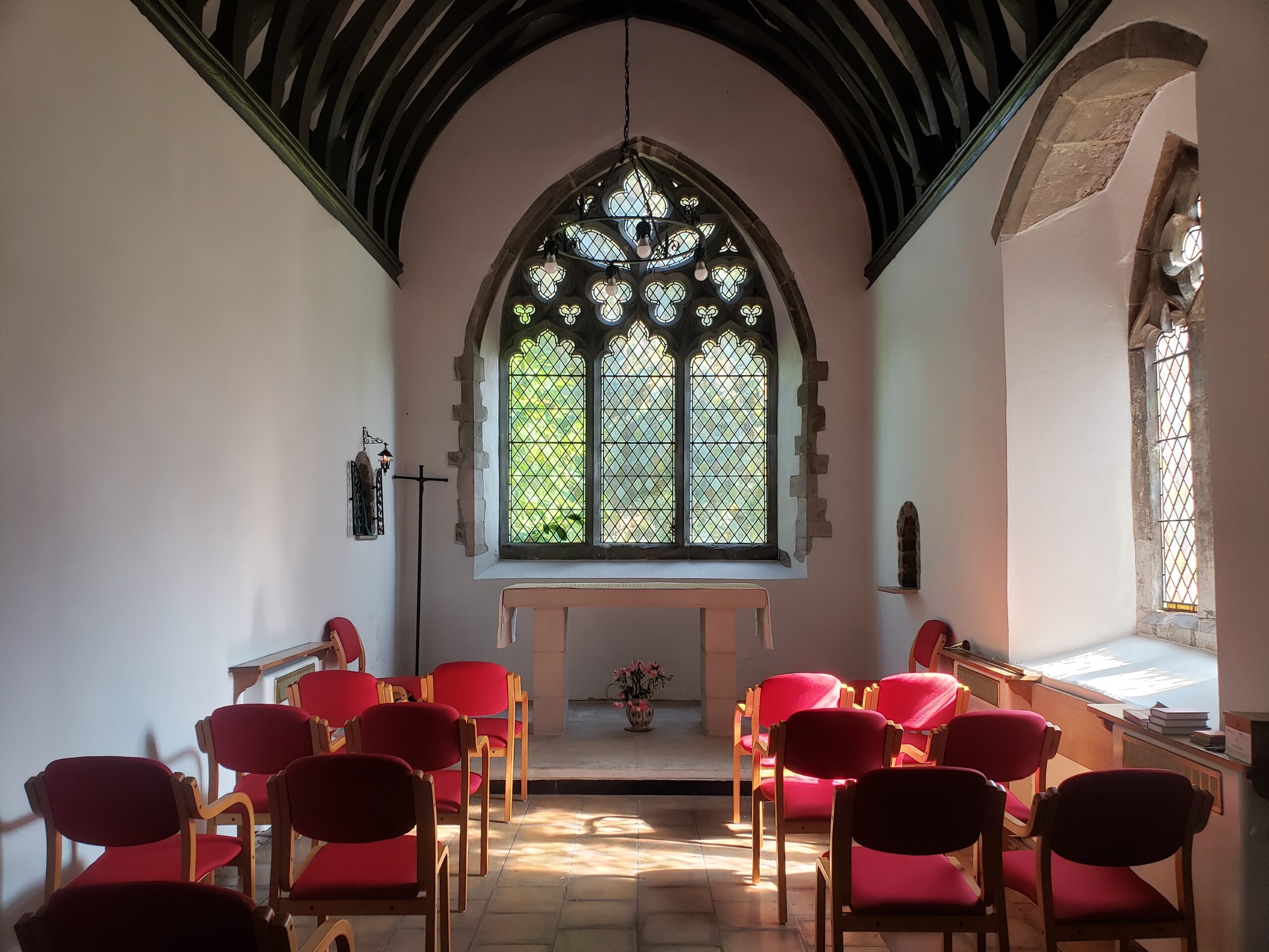 Malling Abbey Pilgrim Chapel - interior