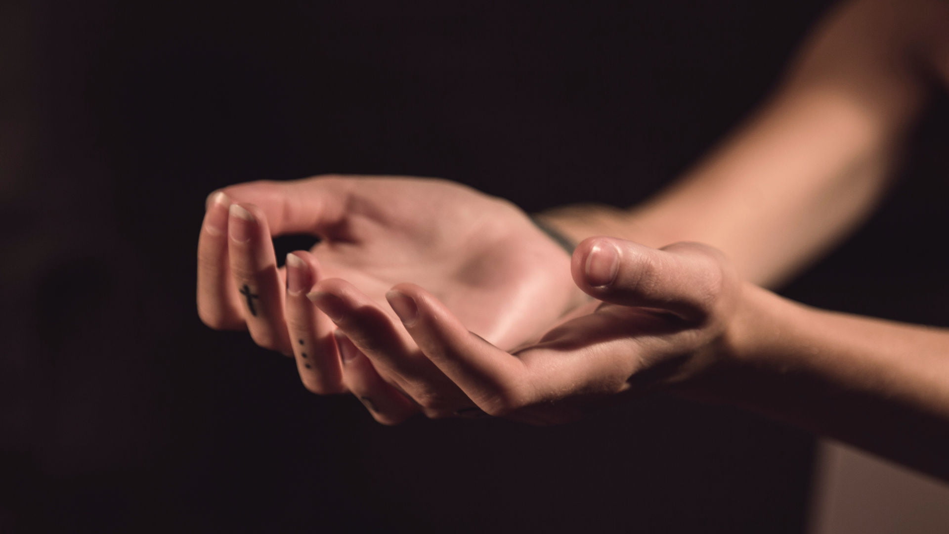 Open hands. Photo credit: Milada Vigerova from Unsplash.