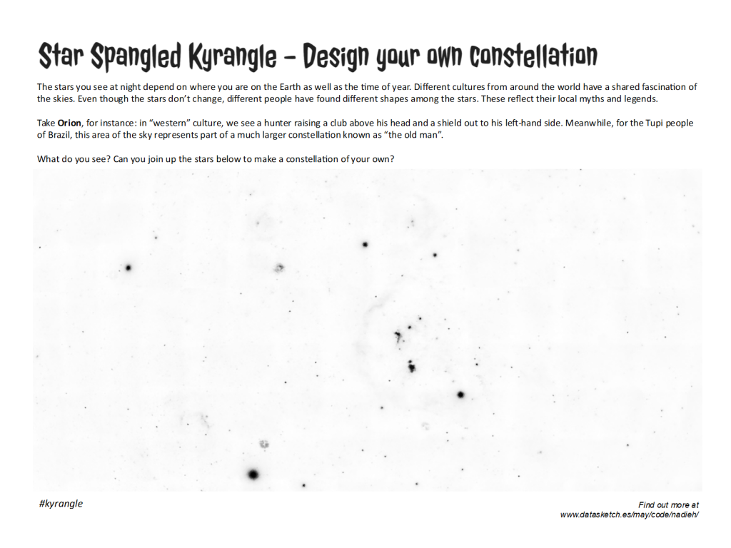 Make your own constellation